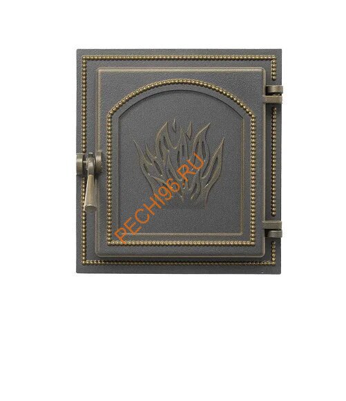 Дверка ВЕЗУВИЙ каминная 271 (Бронза)