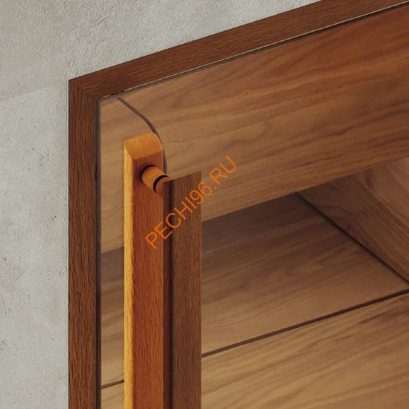 Дверь стеклянная DoorWood Хамам АРТ Wood 13 сатин