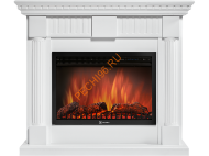Электрокамин Electrolux EFP/P-2520LS с порталом Firelight Colonna 25, белый
