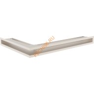 Люфт Kratki NP/L6/40/К угловой кремовый 600x400 мм