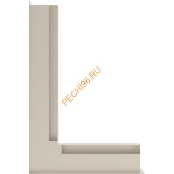Люфт Kratki NP/L6/40/К угловой кремовый 600x400 мм