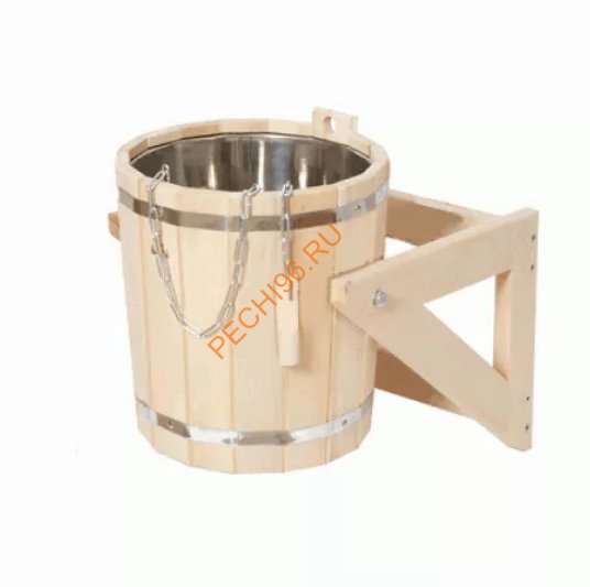 Обливное устройство 15л Липа, с нержавеющей вставкой