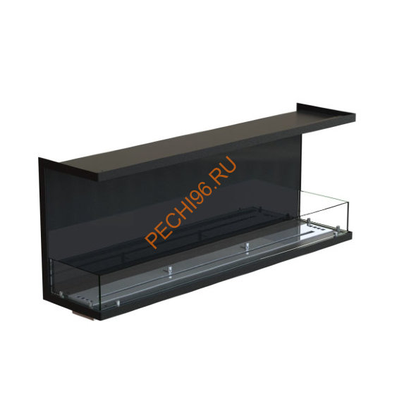 Биокамин фронтальный 1300х500х300 мм, стемалит, стекло Биокамин фронтальный 1300х500х300 мм, стемалит, стекло