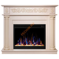Электрокамин RealFlame Attica 25,5 WT с очагом Saphir 25,5 Электрокамин RealFlame Attica 25,5 WT с очагом Saphir 25,5