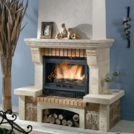 Дровяной камин CHAZELLES СS20 с топкой SOLO D70