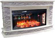 Электрокамин InterFlame Памир с очагом Panoramic 33W LED FX Электрокамин InterFlame Памир с очагом Panoramic 33W LED FX
