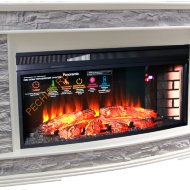 Электрокамин InterFlame Памир с очагом Panoramic 33W LED FX
