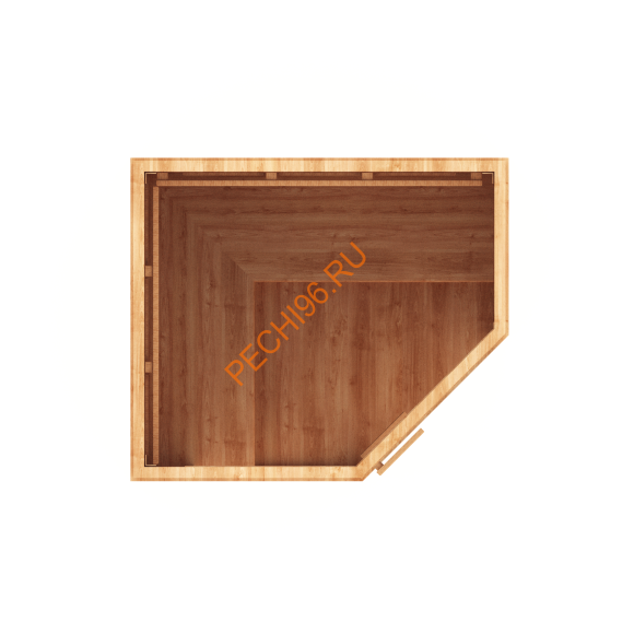 Инфракрасная кабина НКЗ 3-местная угловая из кедра Инфракрасная кабина НКЗ 3-местная угловая из кедра