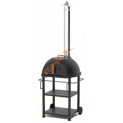 Садовая чугунная печь Везувий LEGENDA GARDEN с чугунным основанием на подставке Садовая чугунная печь Везувий LEGENDA GARDEN с чугунным основанием на подставке