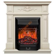 Электрокамин RealFlame Lilian WT с очагом Majestic Lux BL RC Электрокамин RealFlame Lilian WT с очагом Majestic Lux BL RC