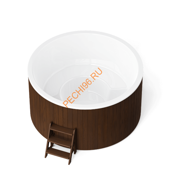 Купель композитная Polarspa COMFORT FAMILY COLD 220 термобереза темная Купель композитная Polarspa COMFORT FAMILY COLD 220 термобереза темная