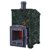 Печь банная Гефест GFS ЗК 25П2 в облицовке Президент 980/40 Пироксенит