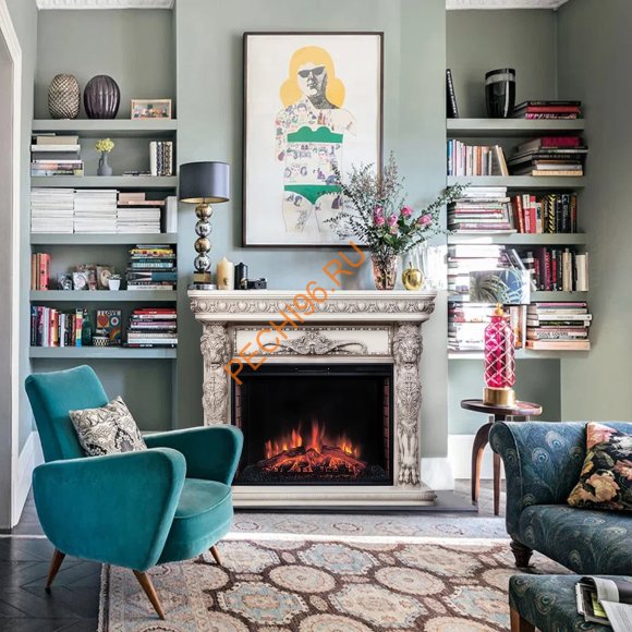 Электрокамин RealFlame Romano 33 с очагом Epsilon 33 S Электрокамин RealFlame Romano 33 с очагом Epsilon 33 S