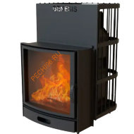 Печь-камин банная Термосфера Genesis GN 300 БС, AISI 430