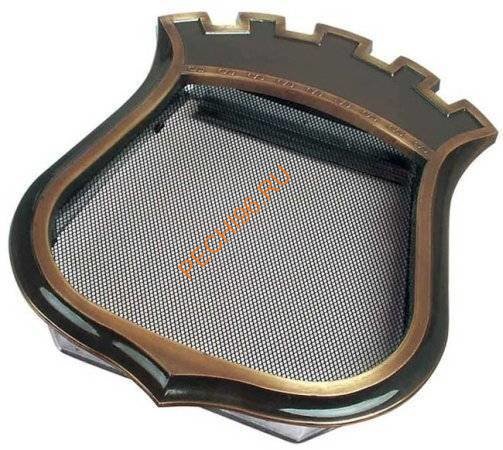 Вентиляционная решетка Kratki ГЕРБ с короной Вентиляционная решетка Kratki ГЕРБ с короной