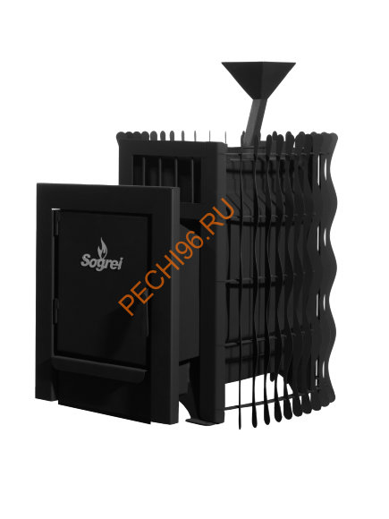 Печь банная Согрей Дача ЗК 18 Газодровяная Печь банная Согрей Дача ЗК 18 Газодровяная