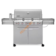 Газовый гриль WEBER SUMMIT S670 LP SS, нержавеющая сталь
