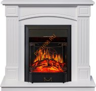 Электрокамин Royal Flame Boston белый с очагом Majestic FX Электрокамин Royal Flame Boston белый с очагом Majestic FX