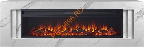 Электрокамин Royal Flame Line 60, SFT Stone Touch Белый мрамор, с очагом Vision 60 LOG LED Электрокамин Royal Flame Line 60, SFT Stone Touch Белый мрамор, с очагом Vision 60 LOG LED