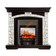 Электрокамин Royal Flame Glasgow венге/белый с очагом Fobos FX M Электрокамин Royal Flame Glasgow венге/белый с очагом Fobos FX M