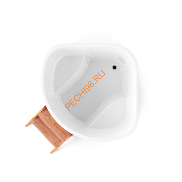 Купель композитная Polarspa CORNER 130 термососна светлая