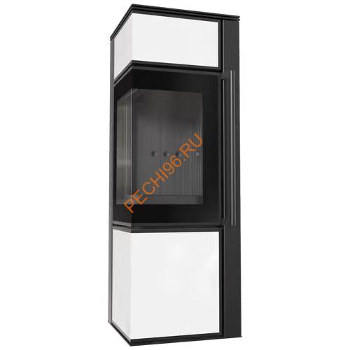 Печь-камин Kratki TORA/S белый, с доводчиком