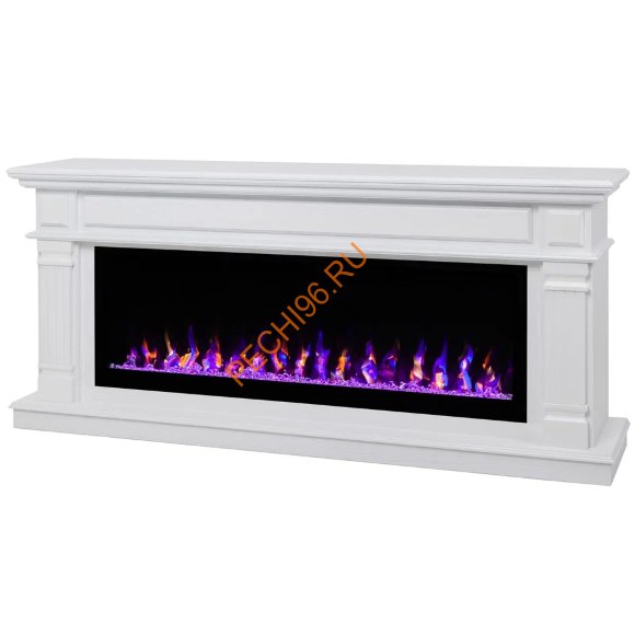 Электрокамин RealFlame Islandia 50 WT с очагом Saphir 50 Электрокамин RealFlame Islandia 50 WT с очагом Saphir 50