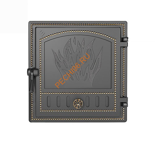 Дверка ВЕЗУВИЙ каминная 281 (Бронза)