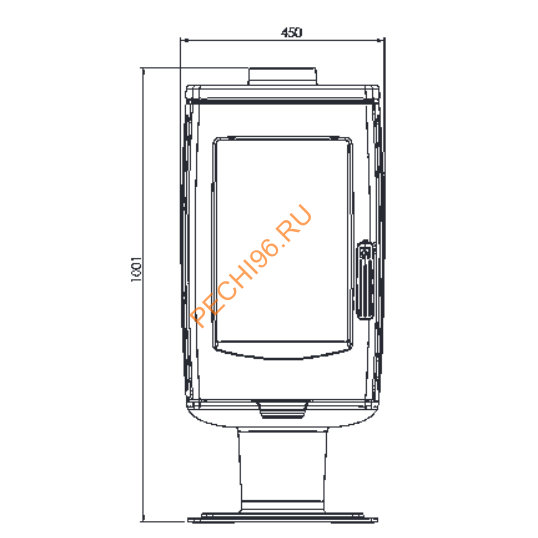 Чугунная печь-камин PLAMEN ARIA Чугунная печь-камин PLAMEN ARIA