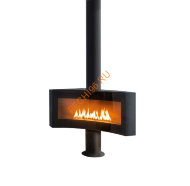 Камин Focus CurviFocus центральный газовый Камин Focus CurviFocus центральный газовый