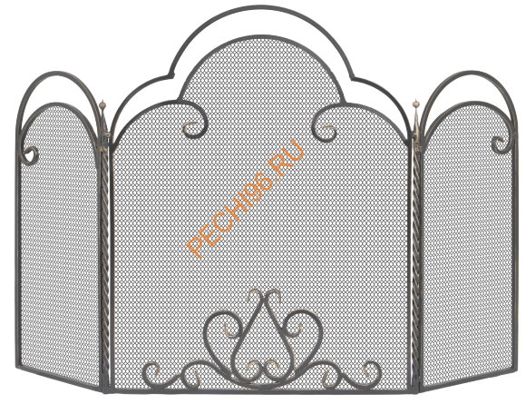 Экран каминный Везувий С130B