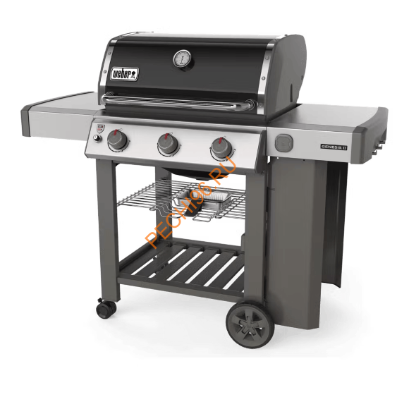 Газовый гриль WEBER Genesis II E-310 GBS, черный