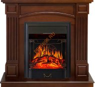 Электрокамин Royal Flame Boston темный дуб с очагом Majestic FX Электрокамин Royal Flame Boston темный дуб с очагом Majestic FX