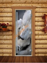 Дверь стеклянная DoorWood «Престиж», 800х2000мм, с фотопечатью «Нежность» Дверь стеклянная DoorWood «Престиж», 800х2000мм, с фотопечатью «Нежность»