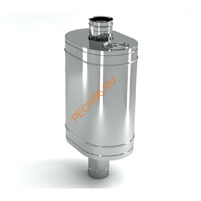 Бак на трубе УМК D115 мм, нержавейка АISI 439 43 л Бак на трубе УМК D115 мм, нержавейка АISI 439 43 л