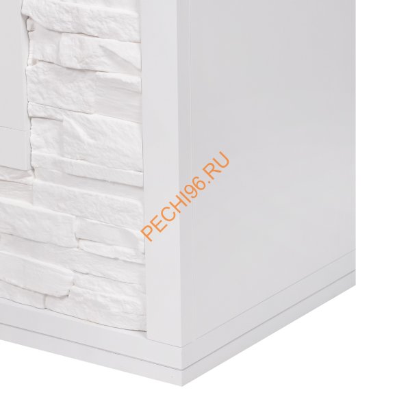 Электрокамин Electrolux Sphere Plus EFP/P-3320RLS N с порталом Firelight Loft 30, камень белый, белая эмаль