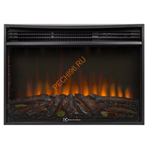 Электрокамин Electrolux Sphere Plus EFP/P-3320RLS N с порталом Firelight Loft 30, камень белый, белая эмаль