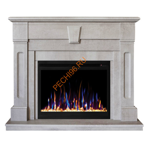 Электрокамин RealFlame Kellie 25,5 WT с очагом Saphir 25,5 Электрокамин RealFlame Kellie 25,5 WT с очагом Saphir 25,5