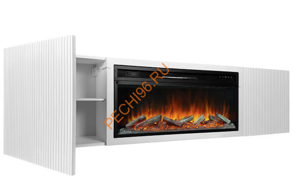 Электрокамин Royal Flame Sanremo Бьянко белый с очагом Vision 42 LOG LED