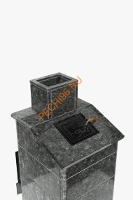 Облицовка на трубу Сибирь 270*270*330 Пироксенит 30 Облицовка на трубу Сибирь 270*270*330 Пироксенит 30