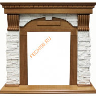 Портал классический Dimplex Dublin арочный сланец (Opti-Myst)