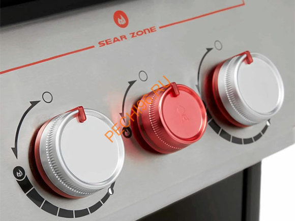 Газовый гриль WEBER Genesis E-325s, черный