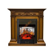 Электрокамин Royal Flame Verona дуб антик с очагом Majestic FX M