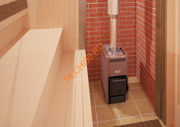 Печь банная Теплодар Кузбасс Оптима 9ТКУ