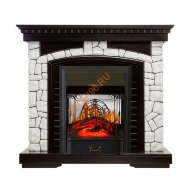 Электрокамин Royal Flame Glasgow венге/белый с очагом Majestic FX M Электрокамин Royal Flame Glasgow венге/белый с очагом Majestic FX M