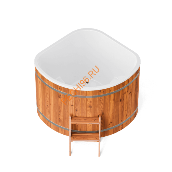 Купель композитная Polarspa CORNER 160 термососна светлая