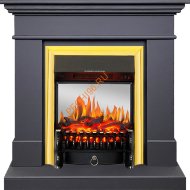 Электрокамин Royal Flame California с очагом Fobos FX M Brass