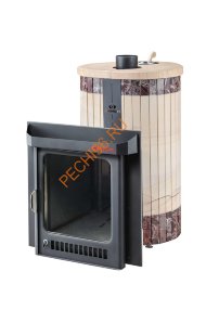 Печь банная Ферингер Малютка ПФ Окаменевшее дерево перенесённый рисунок+Россо Леванте Печь банная Ферингер Малютка ПФ Окаменевшее дерево перенесённый рисунок+Россо Леванте