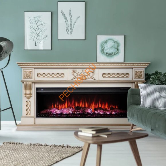 Электрокамин RealFlame Corsica 52 WT с очагом Joker 52 Электрокамин RealFlame Corsica 52 WT с очагом Joker 52