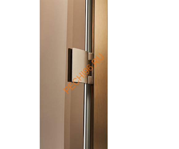 Дверь стеклянная Grandis GS 9х21-B-Н-BR коробка алюминий Brasch